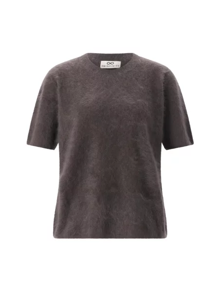 Sweter Sminfinity brązowy