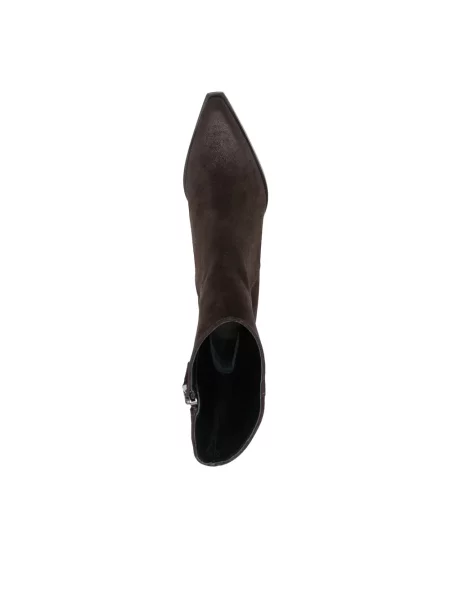 Buty do kostki Poeve brązowe