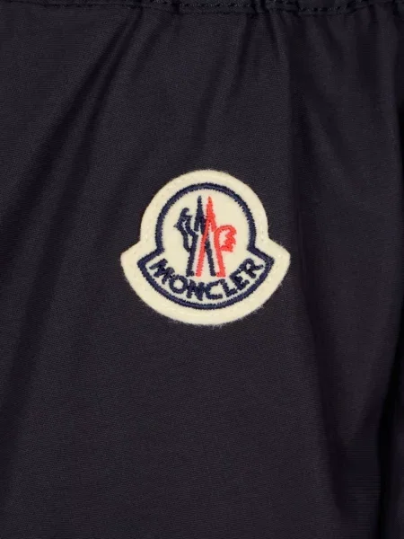 Fustă midi Moncler până la genunchi albastru