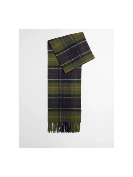 Fular Barbour de lână verde