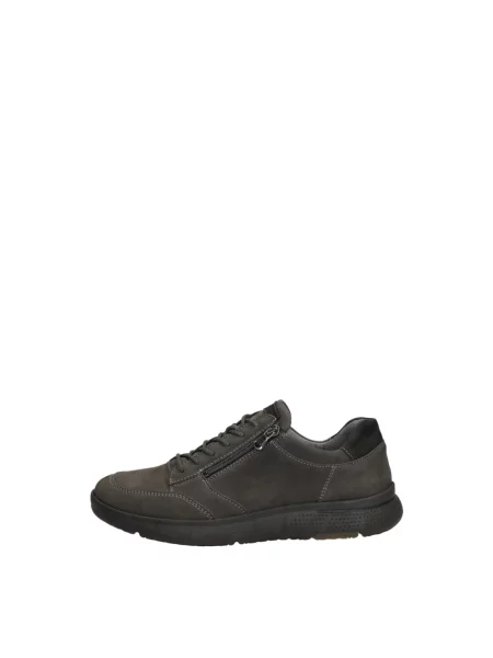 Sneakersy Waldläufer skórzane szare