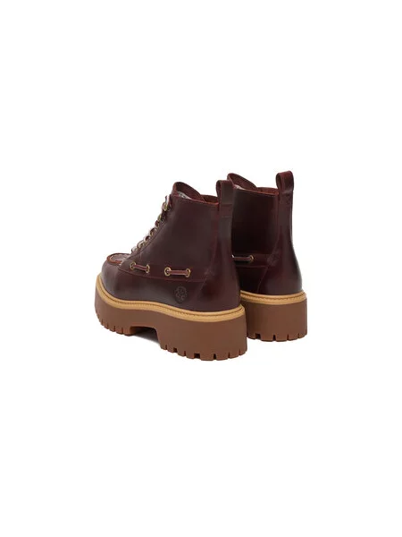 Gležnjače Timberland Stone Street Mid tamnocrvena