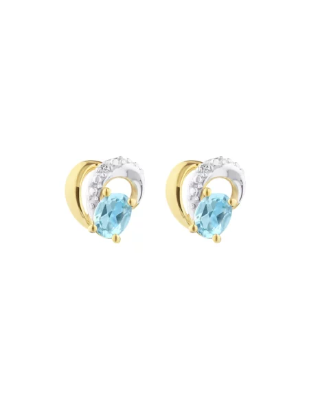 DIAMANT LETERNEL Cercei auriu