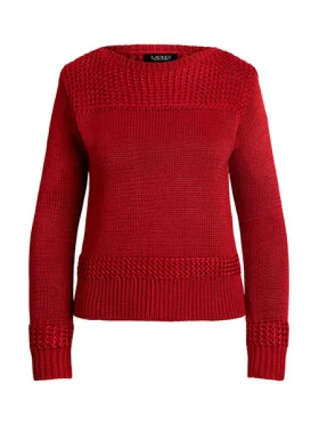 LAUREN RALPH LAUREN Pulover rdeča