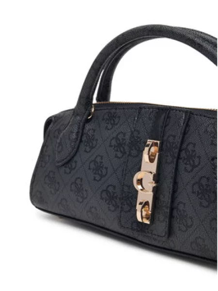 Torbica Guess Yvonne Logo Mini Tamno siva