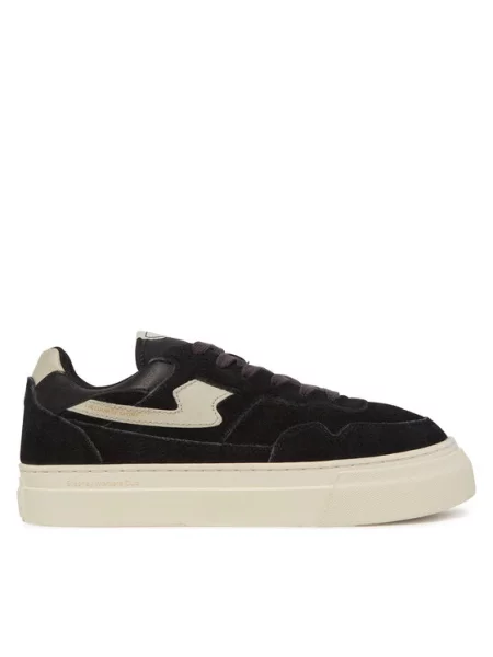 Кроссовки S.w.c Stepney Workers Club с жемчугом черные