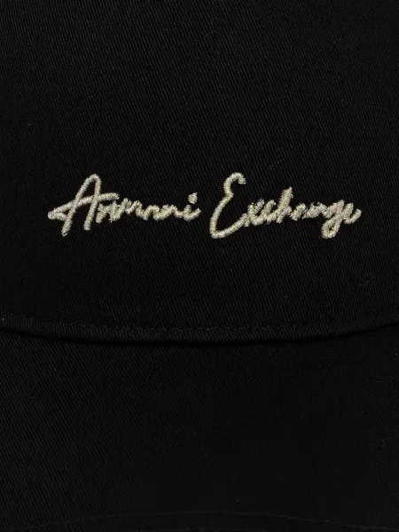 Бейсболка Armani Exchange з аплікацією білий