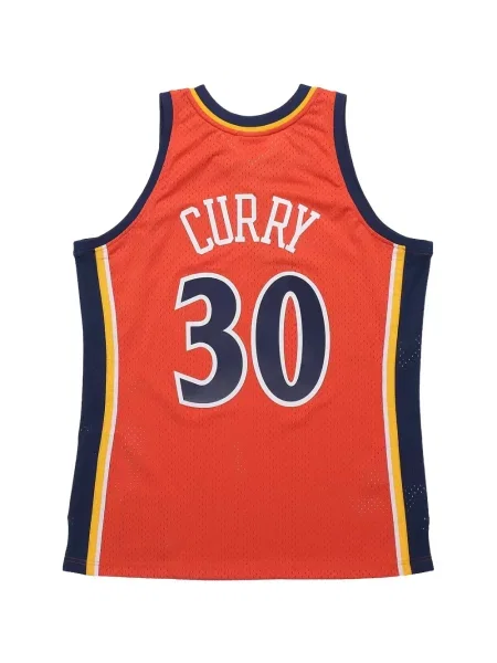 Cămașă Mitchell & Ness din jerseu portocaliu
