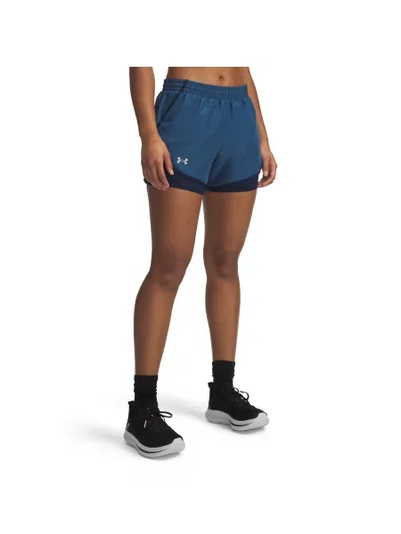 Pantaloni scurți de sport Under Armour albastru