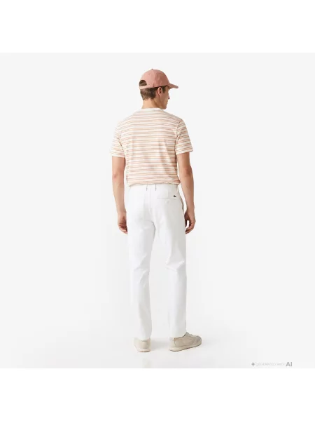 Брюки Lacoste белые