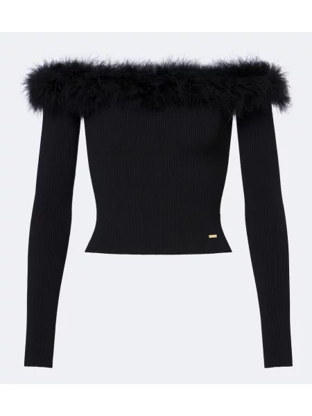 Top Gucci tricotate negru