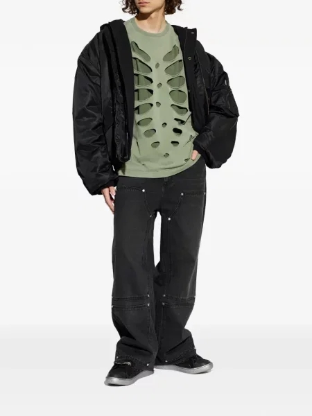Tricou Avavav zdrențuiți verde