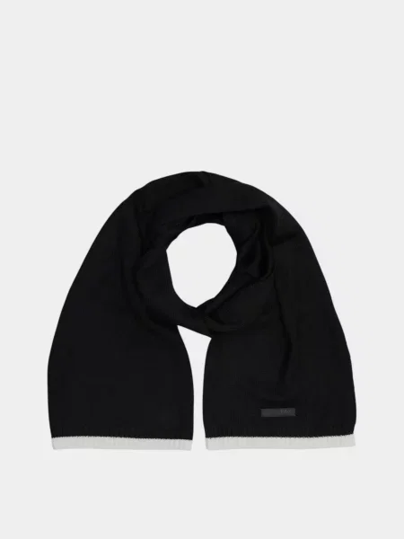Шарф Акрил/вовна чорний