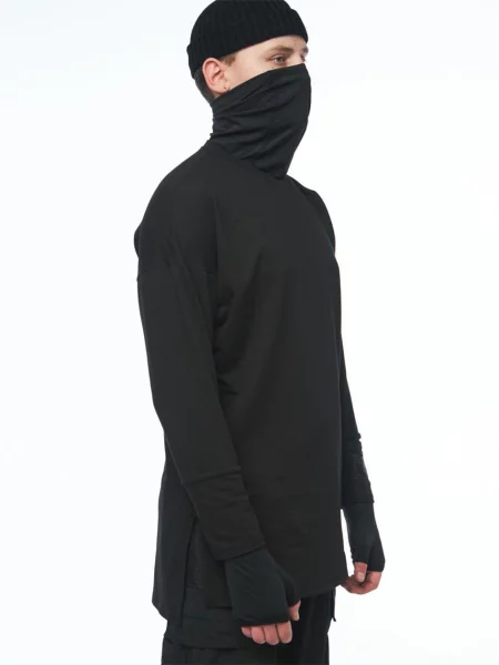 Лонгслив тур черный