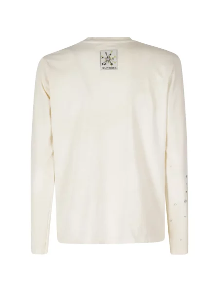 Lung tricou Des Phemmes alb