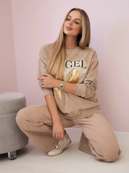 Pantaloni Kesi Włoski maro