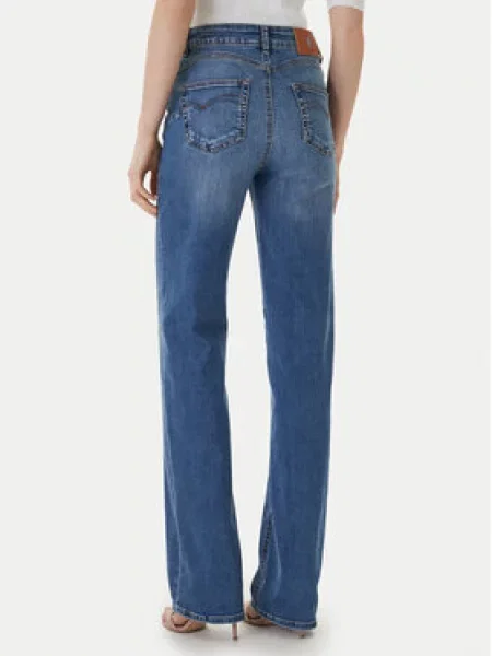 Fracomina Jeans hlače Straight Leg modra