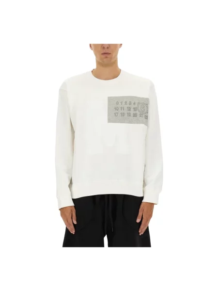 Bluza Mm6 Maison Margiela biała