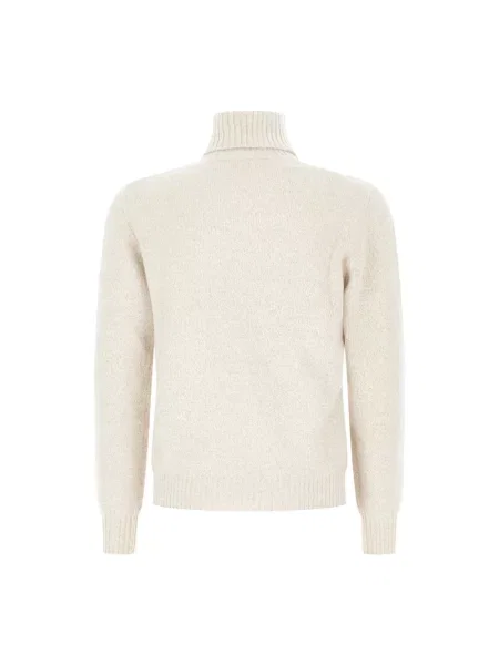 Sweter z golfem Panicale beżowy