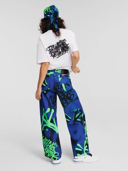 Прямые джинсы Karl Lagerfeld Jeans