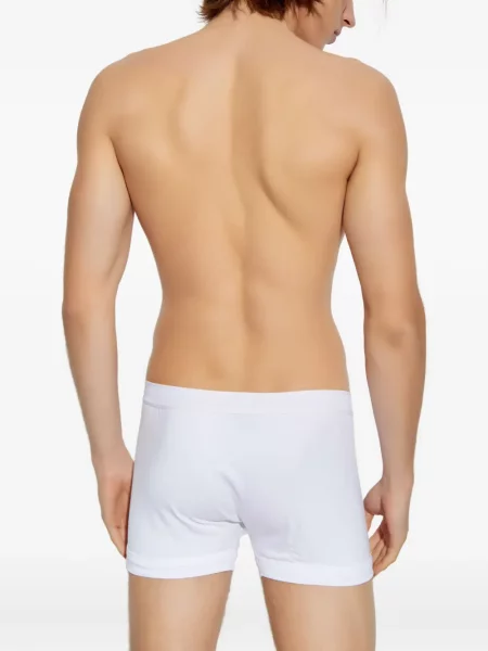 Pantaloni scurți Tom Ford cu broderie alb