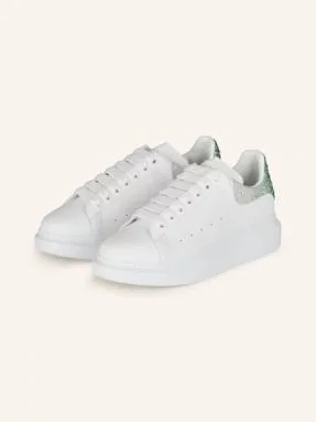 Mcqueen Sneakersy S Ozdobnými Kamínky bílá