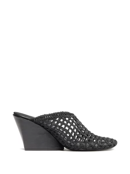 Papuci tip mules Proenza Schouler cu pană negru