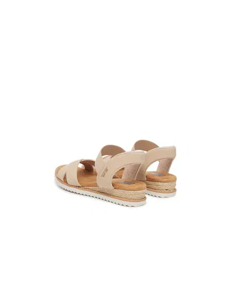 Szandál Skechers BOBS Desert Kiss Golden Lily bézs