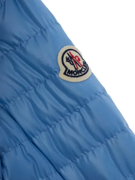 Płaszcz dziecięcy Moncler Enfant niebieski
