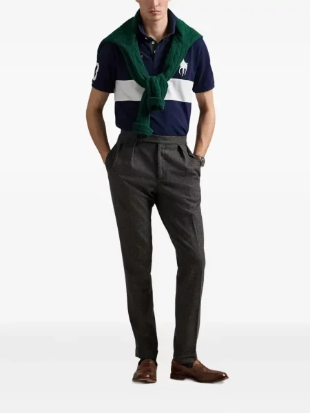 Șosete Polo Ralph Lauren cu 5 buzunare cu broderie tricotate albastru