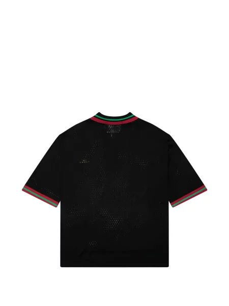 Tricou polo Awake Ny plasă negru