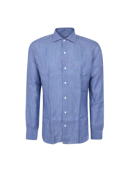 Koszula Barba Napoli niebieska