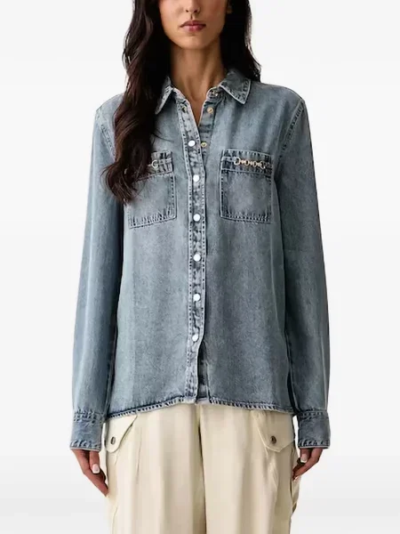 Cămașă de blugi Guess albastru