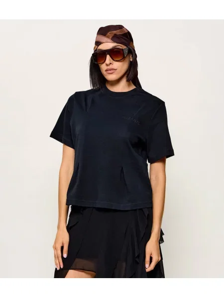 AllSaints Tricou Sofia Lisa | Relaxed fit negru
