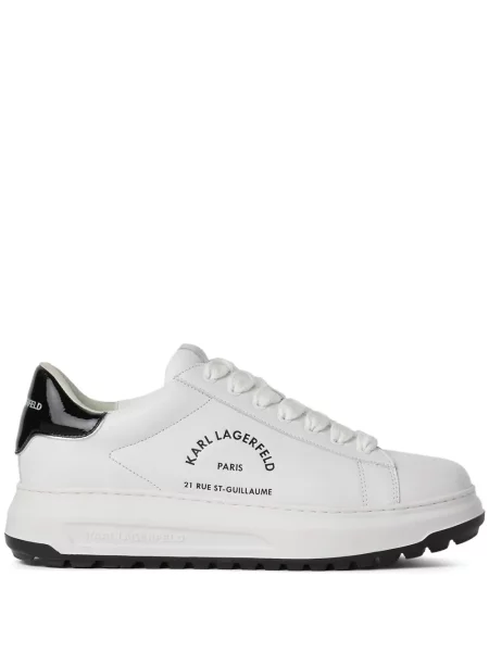 Sneakerși Karl Lagerfeld alb