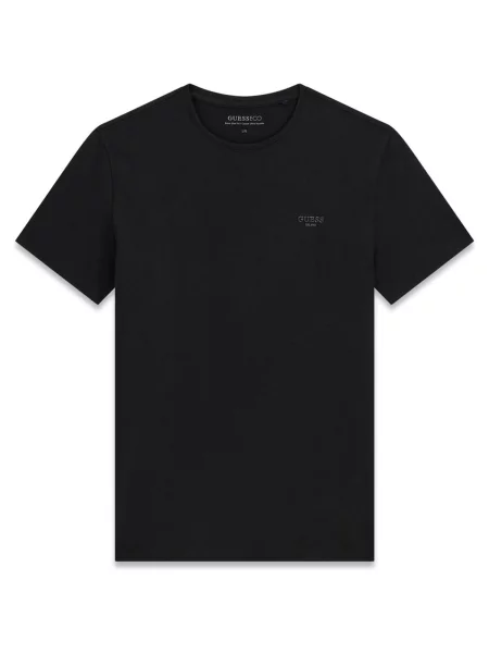 GUESS Tricou | Extra slim fit negru