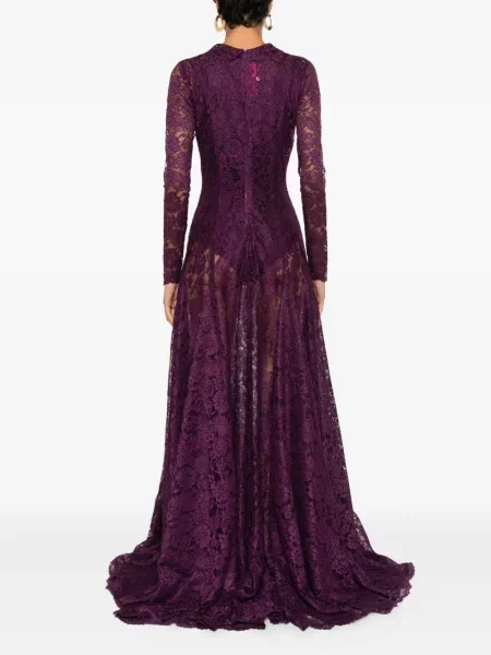 Rochie maxi Miau By Clara Rotescu de costum violet
