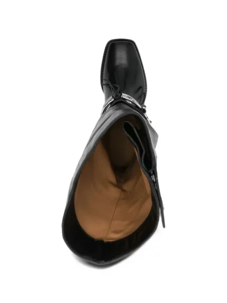 Botine Isabel Marant din piele negru