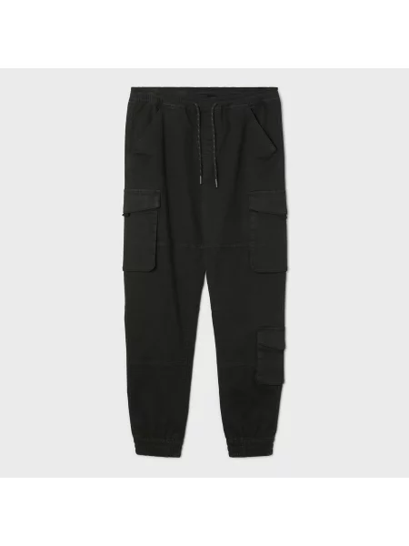 Брюки карго Cropp черные