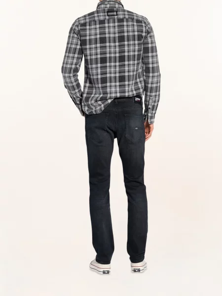 Tommy Jeans Džíny Scanton Slim Fit dynamic jacob black černé