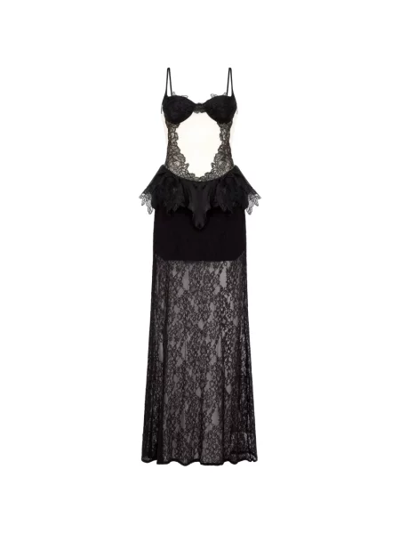 Rochie David Koma din dantelă negru