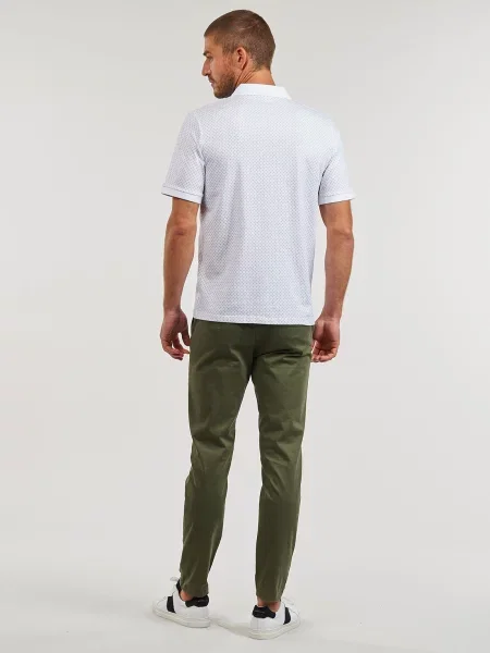 Tricou polo Jack & Jones alb