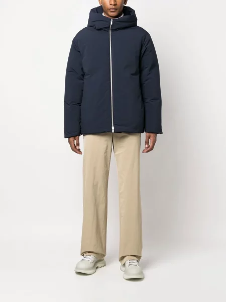 Striukė Jil Sander su gobtuvu mėlyna