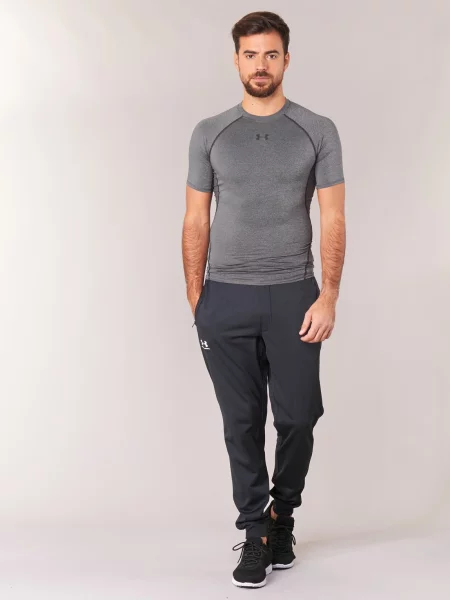 Kalhoty Under Armour Sportstyle Tricot Jogger black/white černé