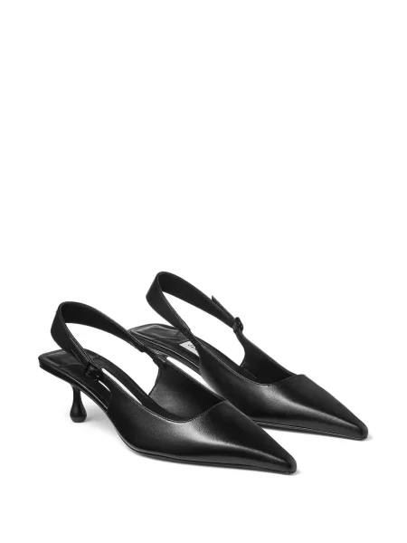 Iš natūralios odos bateliai Jimmy Choo juoda