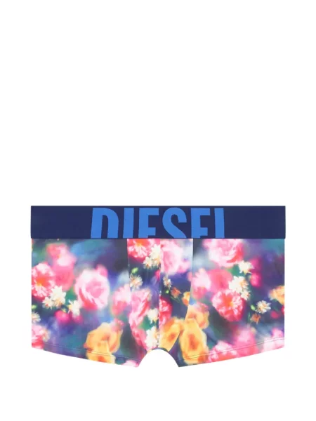 Șosete Diesel cu model floral cu imagine albastru