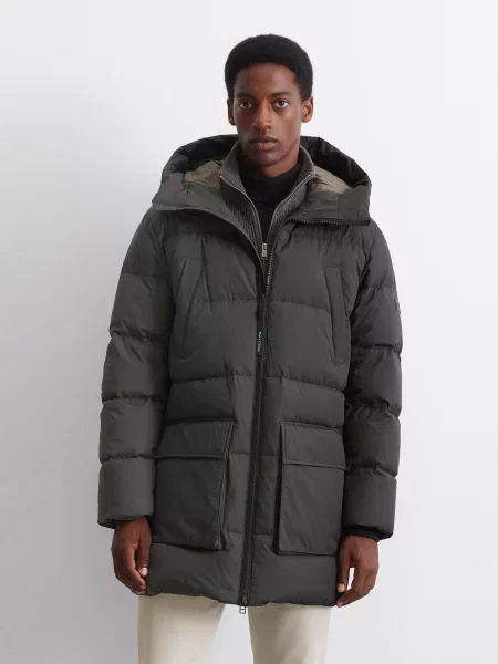 Пуховик Marc O'polo серый