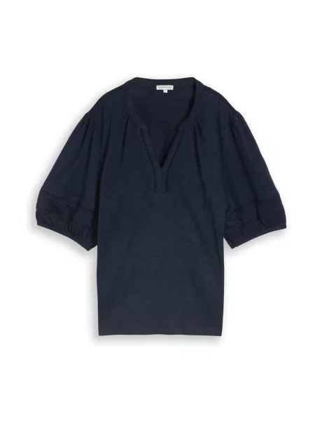 TOM TAILOR Bluză bleumarin