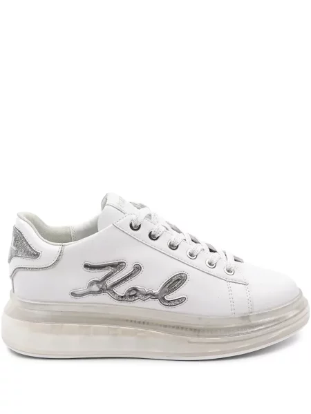 Sneakerși Karl Lagerfeld alb