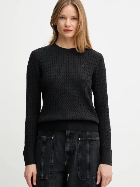 Tommy Hilfiger sweter lekki czarny